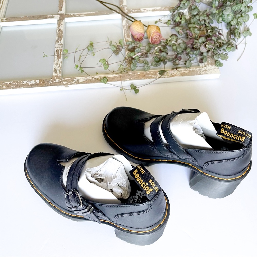 NEW Dr. Martens Platform Heel Mary Jane - Picture 8 of 13